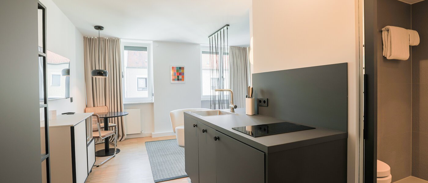 villa München Lehel 03 cucina 995