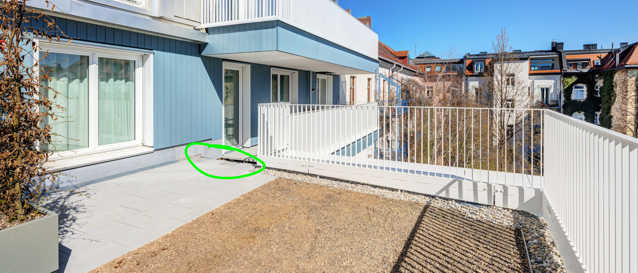villa München Schwabing - Domagkpark 01 terrazza sul tetto 995