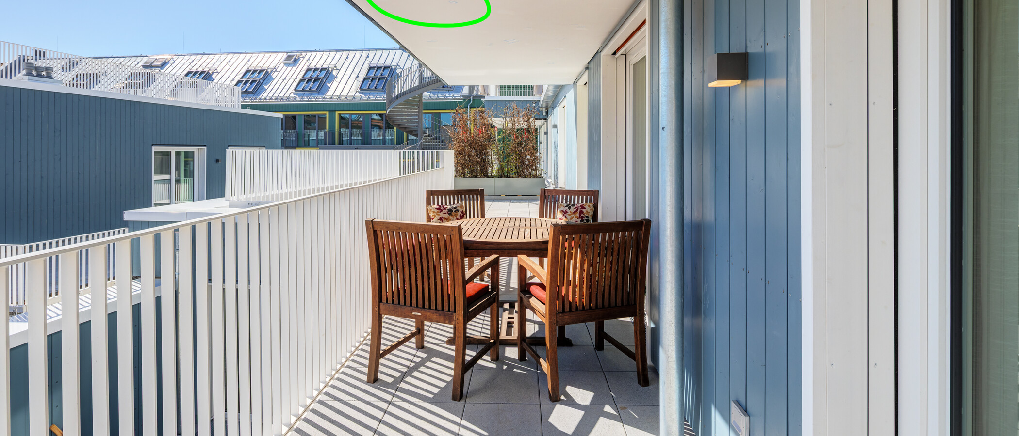 villa München Schwabing - Domagkpark 02 terrazza sul tetto 995