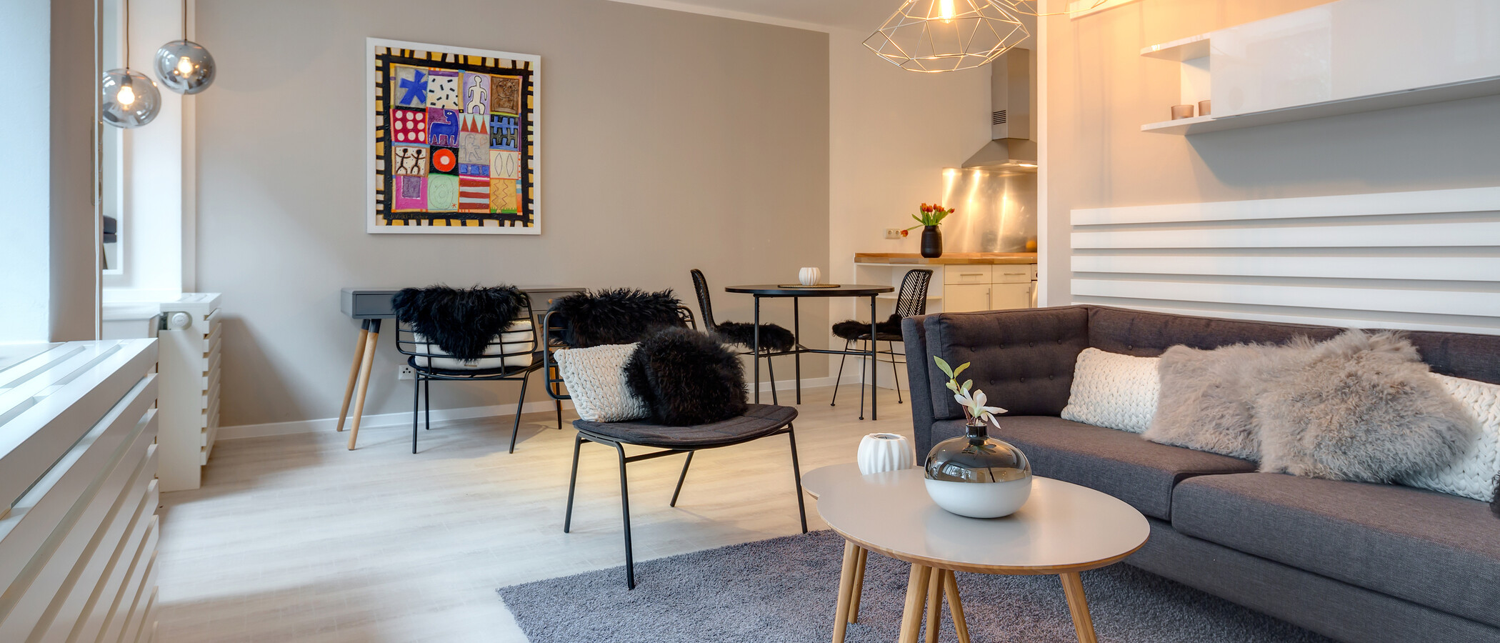appartamento München Schwabing-West (rund um den Hohenzollernplatz) 01 soggiorno 9957