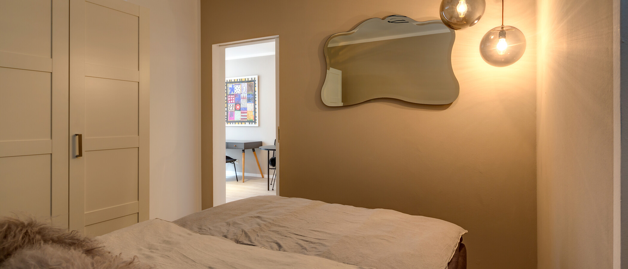appartamento München Schwabing-West (rund um den Hohenzollernplatz) 03 zona notte 9957