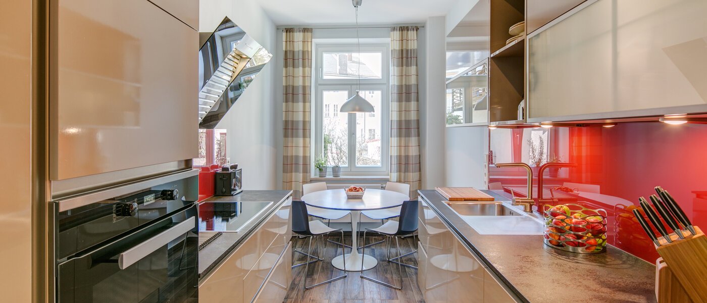 appartamento München Gärtnerplatzviertel 01 cucina 9966