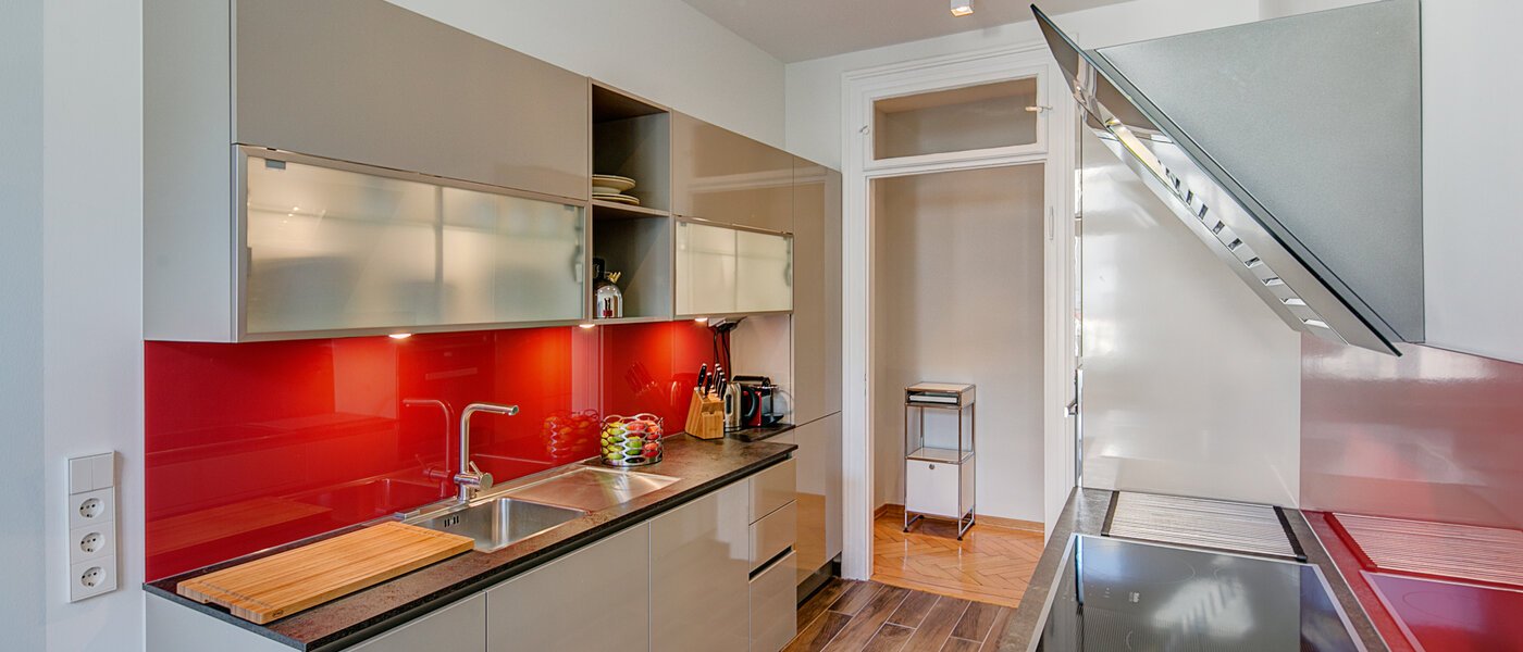 appartamento München Gärtnerplatzviertel 03 cucina 9966