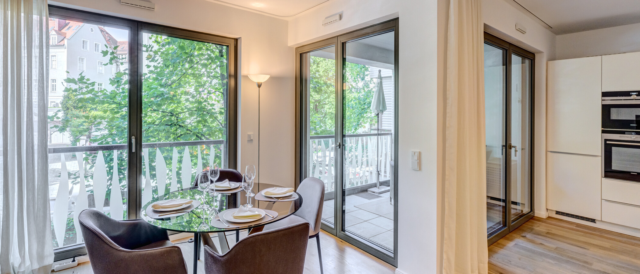 appartamento München Ludwigsvorstadt 02 zona living 9983