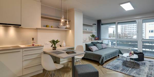 appartamento a 1 camera | Monaco di Baviera-Schwabing | 10867