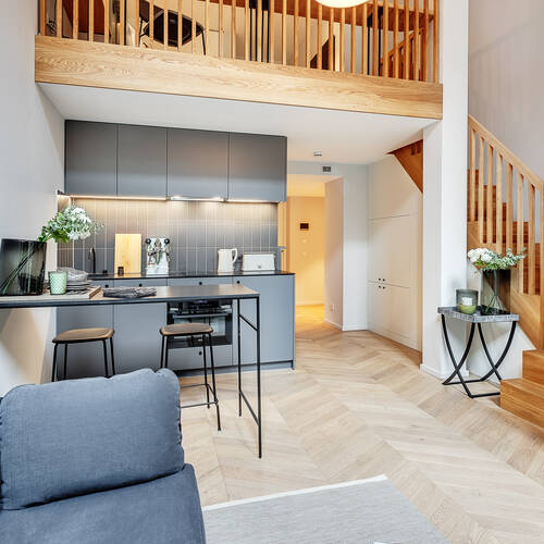 maisonnette con galleria a 1.5 camere | Monaco di Baviera-Herzogpark | 12611