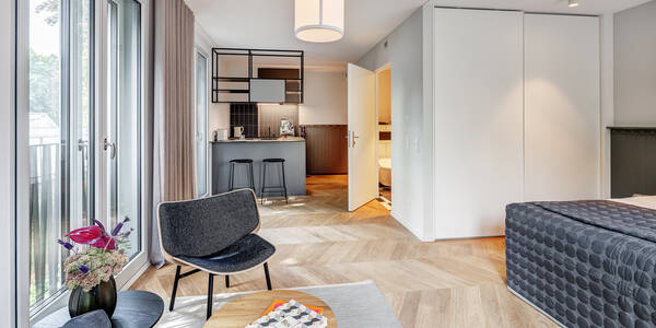 appartamento a 1 camera | Monaco di Baviera-Herzogpark | 12674