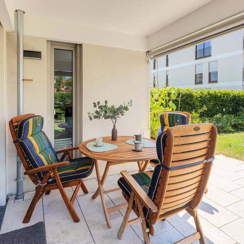 appartamento con giardino a 2 camere | Neuried | 13774