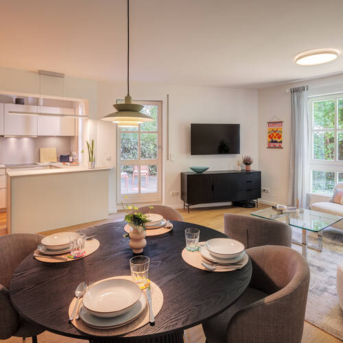 appartamento con giardino a 2 camere | Monaco di Baviera-Gärtnerplatzviertel | 15016