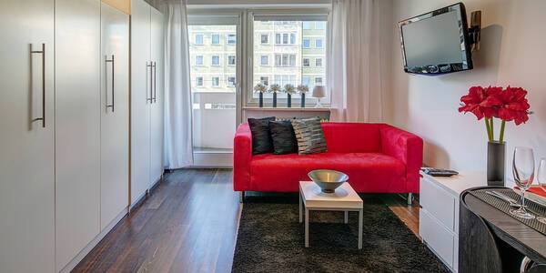 appartamento a 1 camera | Monaco di Baviera-Schwabing | 5398