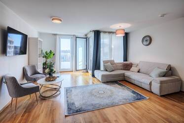 Obersendling: Accogliente appartamento arredato con loggia