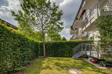 Appartamento con giardino ben arredato, a Obermenzing