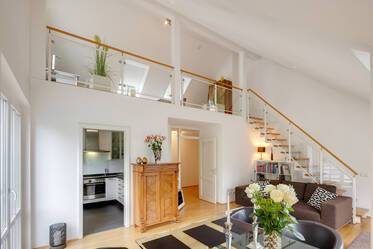 Maisonnette con galleria ben arredata, a Solln