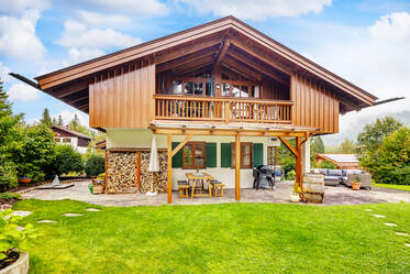 Appartamento con giardino molto ben arredato, a Schliersee