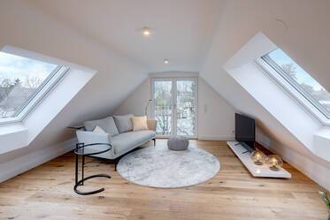 Maisonette ben arredata, a Aubing