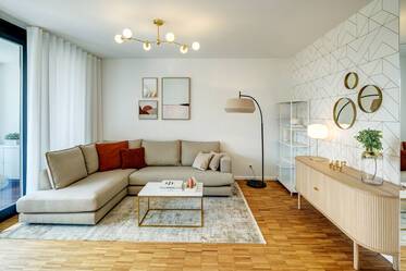 Appartamento molto ben arredato, a Nymphenburg-Gern