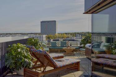 Penthouse molto ben arredata, a Obersendling