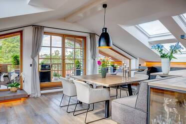 Chalet di lusso di design inondato di luce
