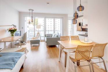 In affitto: appartamento moderno e tranquillo con grande balcone