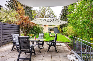 Gartenwohnung auf zwei Ebenen in Bogenhausen