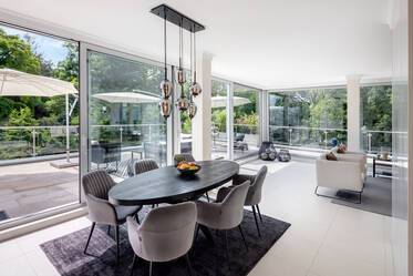Penthouse arredato, a Harlaching