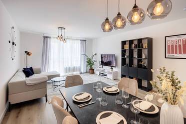 Casa moderna e accogliente con tre balconi