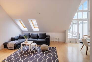 Affittasi: accogliente appartamento con galleria e terrazza sul tetto