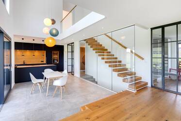 Casa moderna con vista libera