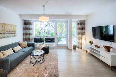 Bellissimo appartamento in maisonette con giardino in affitto