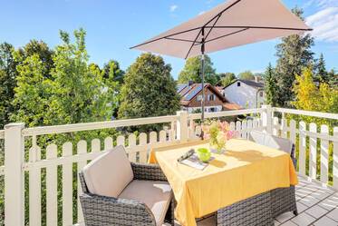 Accogliente appartamento mansardato con due balconi