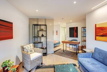 Appartamento con giardino di 1,5 locali con disposizione unica