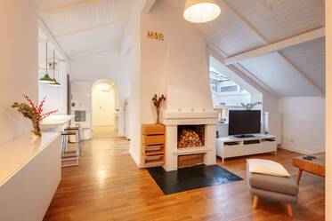 Appartamento mansardato con atmosfera speciale