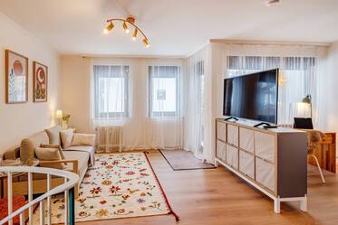 Appartamento duplex con terrazza e giardino in affitto