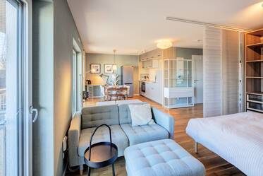 Moderno appartamento con balcone in affitto a Erding