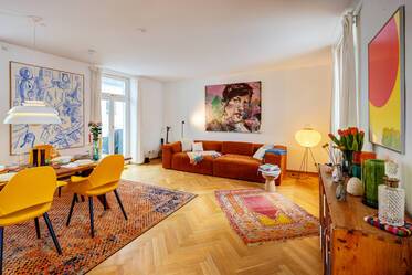 Maisonette ben arredata, a Schwabing-West