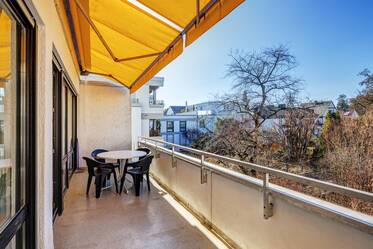 Luminoso appartamento con ampio balcone in affitto