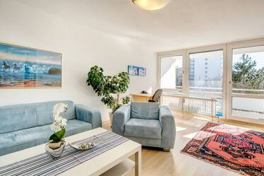 Soleggiato appartamento di 3 locali con balcone