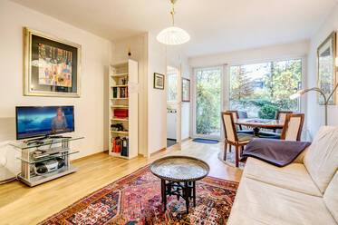 Appartamento con giardino ben arredato, a Schwabing