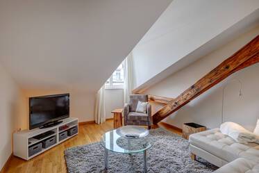 Attico con terrazzo molto ben arredato, a Altstadt