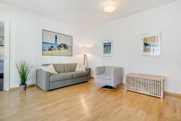 Appartamento arredato in stile moderno nei cortili del Nymphenburger Höfe