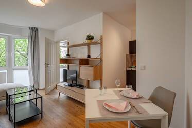 Appartamento di 1,5 locali ben arredato a Ramersdorf