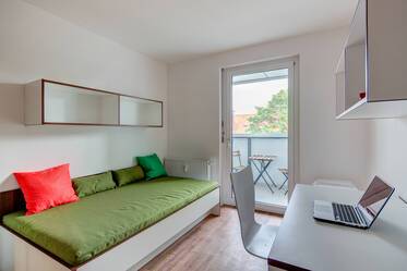 Moderno appartamento con balcone, vicino alla metropolitana Milbertshofen