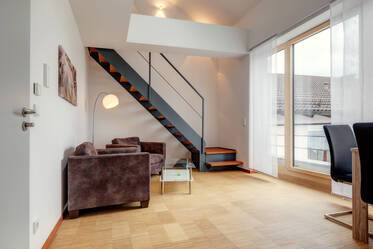 Maisonnette con galleria ben arredata, a Unterschleißheim