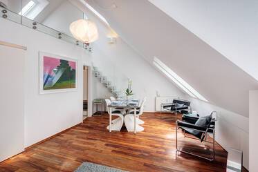 Maisonnette con galleria ben arredata, a Sendling