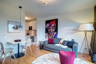 Affascinante ed esclusivo appartamento di 2 stanze vicino al fiume Isar