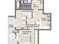 appartamento München Moosach 01 planimetria 10026
