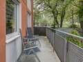 appartamento München Westend 01 balcone 10583