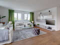attico con terrazzo München Bogenhausen 04 soggiorno 10781