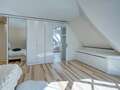 attico con terrazzo München Menterschwaige 03 camera da letto 11267