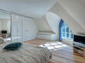 attico con terrazzo München Menterschwaige 04 camera da letto 11267